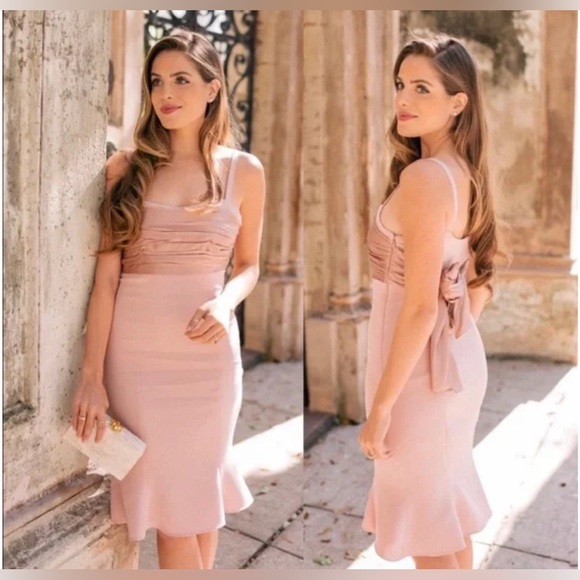 CINQ À SEPT Paloma Dress in Mauve - Picture 2 of 8